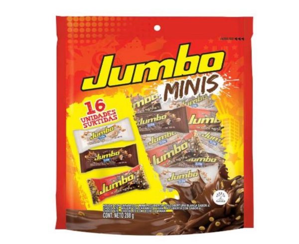 Jumbos mini surtido * 16 und.